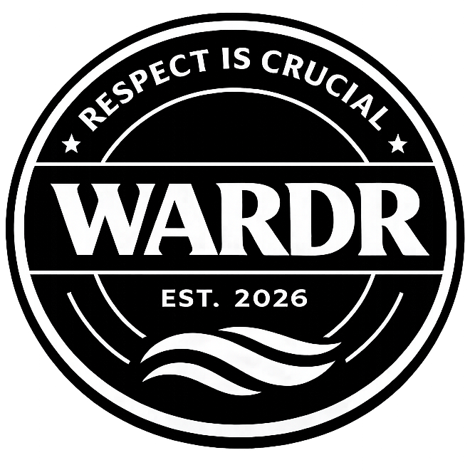 WARDR mark: Respect is Crucial, EST. 2026